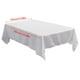 thumbnail image 3 of Mantel De Satén Liso Rectangular Para Banquetes De Hotel Y Bodas Mantel De Satén Mantel De Satén Mantel De Satén Blanco Roto, 3 of 7