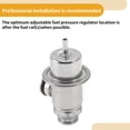 thumbnail image 5 of Unique Bargains Fuel Pressure Regulator Fuel Pump Regulator for Honda Passport 1994-1997 No.FP10003 Metal Corrosion Resistant 20-70 Psi 1 Pcs, 5 of 6