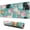 Labrador Dogs, variant on Long Mouse Pads for Desk,Husky and Pioneer Flower Desk Mats on Top Of Desks, Desk Mouse Pad Extra Large with 3mm Non-Slip Base and Stitched Edge for Gaming,Office,Work,Home 31.5"x11.8"