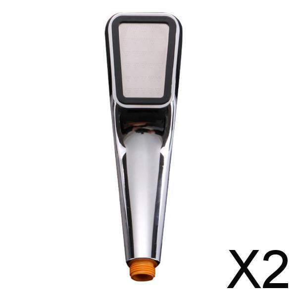 Cabezal de ducha premium de alto flujo, 300 orificios para una experiencia de baño lujosa 2 piezas