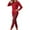 1-Red, variant on Telankuip Christmas Pajamas Set for Women Long Sleeve Crewneck Tops and Plaid Print Tapered Leg Pants Soft Comfortable Sleepwear Xmas 2 Piece Pjs Sets with Pockets 3-Red XL