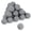 Gray-2 inch, variant on 2 Inch Gray Round Ceramic Balls For Indoor Outdoor Fire Pits Fireplaces