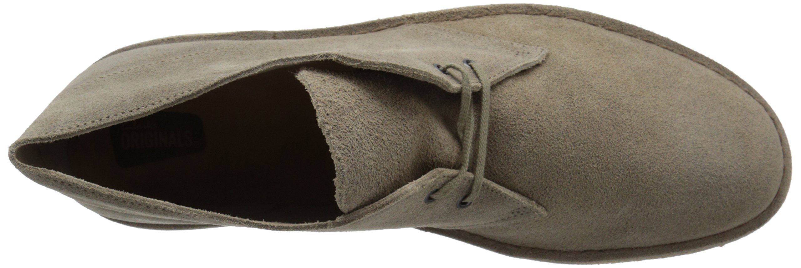 CLARKS Canvas Taupe Desert Chukka Boots Mens 13US Clarks Collection Desert Boots Mens US 13 M Suede Chukka  main image 3