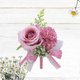 thumbnail image 4 of Bride Corsage Simulated Flower Brooch for Groom 1Pcs, 4 of 4