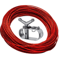 thumbnail image 5 of Pool Cover Cable and 2 Winches, Plastic Coated Steel Cable, Aluminum Spring Spine,Ratchet for Securing Above Ground Pool, 5 of 7