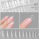 thumbnail image 1 of Juego de puntas de uñas postizas largas y transparentes, extensión acrílica, cubierta completa, puntas de uñas, dedo falso, esmalte de Gel UV, molde de construcción rápida, herramienta para uñas Tan Jianjun unisex, 1 of 2