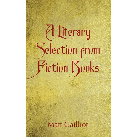 A Literary Selection from Popular Fiction Books (Paperback)