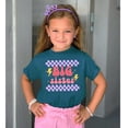thumbnail image 4 of Big Sister Retro Lightning Shirt for New Baby Pregnancy Reveal Outfit for Baby and Toddler Youth Girls Natural Shirt 18 Months, 4 of 5