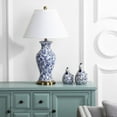 thumbnail image 2 of SAFAVIEH Beijing 29 in. H Floral Urn Table Lamp, Blue/White, Set of 2, 2 of 7