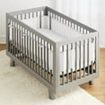 thumbnail image 2 of BreathableBaby Breathable Mesh Liner For Full-Size Cribs, Classic 3mm Mesh, White, 2 of 5