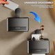 thumbnail image 4 of Wall Mounted Toilet Tissue Box Bathroom Roll Paper Dispenser Suction Cup Tissue Container for Bathroom Toilet Kitchen gray 20*12*19cm, 4 of 5