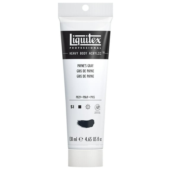 Liquitex Professional Heavy Body Acrylic Color, 6.65oz., Payne's Gray