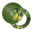 thumbnail image 2 of Haiem Friut Avocado Cushion Round Bar Chair Seat Cover Bar Chair Cushion Covers Elastic Washable Bar Chair Cover,Protects from Scratches and Stains-14 inch, 2 of 7