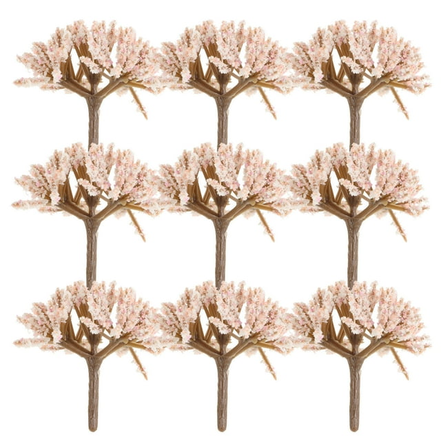 BEADCEST 20Ud Árboles Simulados De Cerezo Rosa Para Maquetas Y De Pequeños