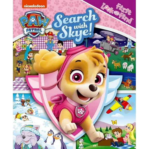 Nickelodeon Paw Patrol: Search with Skye! First Look and Find, (Board Book)