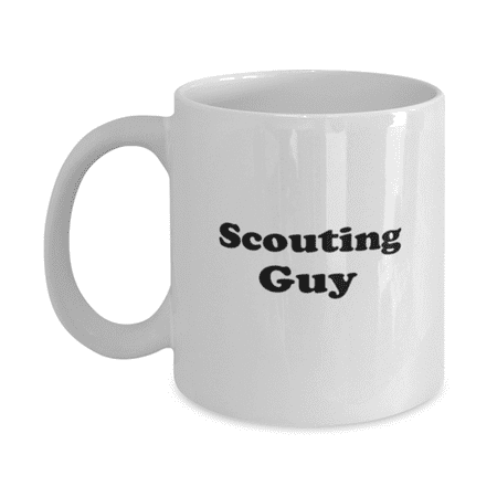 

Funny Scouting Guy Coffee Mug - Scouting Coffee Cup - 11oz White