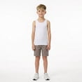 thumbnail image 2 of Sezzit 5 Pack Boys Ribbed Tank Tops, Tag-Free Soft Cotton Blend Undershirts for Boys, Five Breathable Sleeveless Shirts, 2 of 9