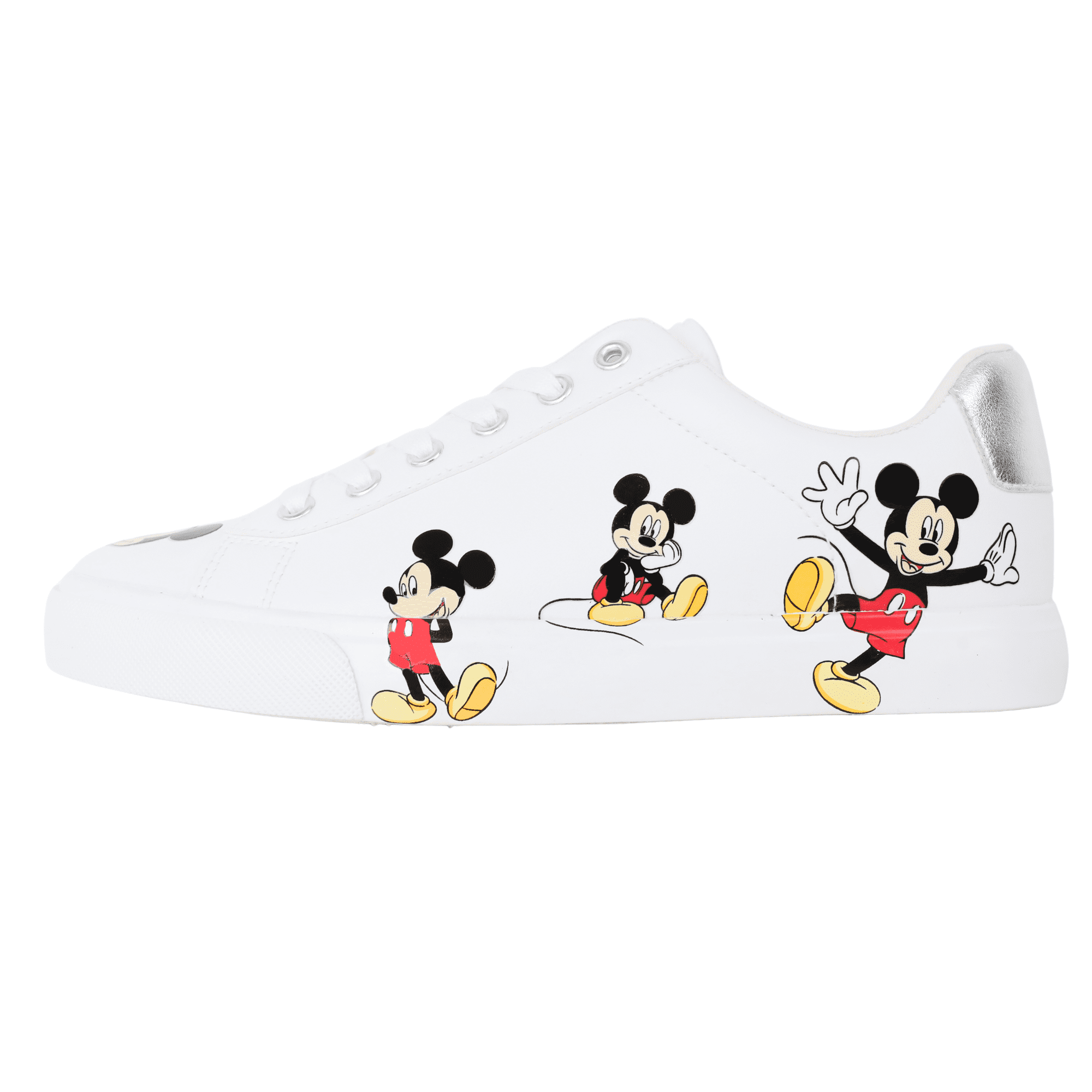 Disney Mickey Mouse Unisex Women's Retro Court Sneaker