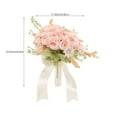 thumbnail image 6 of HOOWIFFY 1 Bunch Simulation Flower Bouquet Plastic Gift for Women Theme Party, 6 of 7