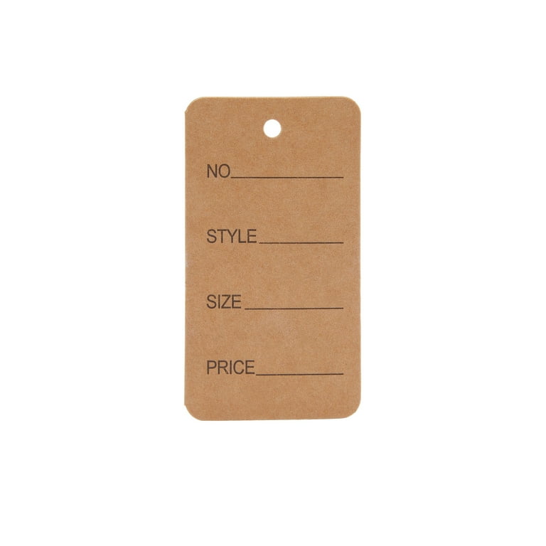Garment Price Labels, Price Tags String