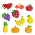 thumbnail image 5 of Homemaxs Magnets Fridgecartoon Kids Fruit Adults Whiteboard Magnet Childrens Refrigerator Map Office Fruits Magnetic, 5 of 6