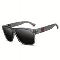 thumbnail image 3 of Vintage Large Square Frame Sunglasses - Polarized Fashion Shades for Men and Women, Ideal for Outdoor Sports, Party, Vacation, Travel, Driving, Fishing, Decors, and Photo Props with Gift-Giving Option, 3 of 5