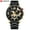 Gold, variant on Stainless Steel Men's Wristwatch – Sport Style, Date Display, Luminous Hands