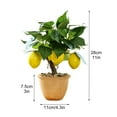 thumbnail image 2 of Home Decoration Simulation Lemon Foam Fruit Pot Branch Artificial Flower Arrangement Shooting Decoration, 2 of 8