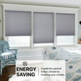 thumbnail image 5 of Chicology Light Filtering Cellular Shade, Morning Pebble, 29.5"W X 64"H, 5 of 13