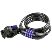 M-Wave 8.15 Spiral Cable Combination Lock