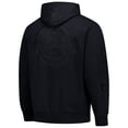 thumbnail image 3 of Men's Mitchell & Ness  Black Detroit Pistons Phantom Fleece Hoodie, 3 of 4