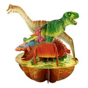 Santoro Pirouettes Dinosaurs 3D Pop Up Greeting Card (Other)