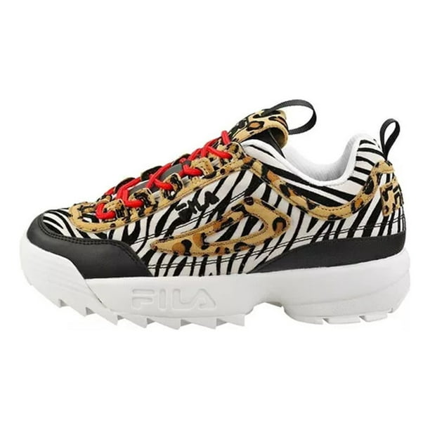 Tenis Fila Disruptor II Animal Print Mujer XM00806992 multicolor