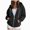 Hoodies001-Black, variant on Womens Hoodies Zip Up Casual Long Sleeve Oversized Hoodie Y2K Full Zipper Fleece Preppy Sweatshirts Jackets,Light Yellow,S