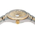 thumbnail image 3 of Pre-Owned Rolex Datejust 36MM 16013 Champagne Diamond Dial Fluted Bezel Two Tone Yellow Gold Oyster Bracelet, 3 of 7