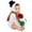 White, variant on Adeawade Girls Romper 18-24 Months Infant Baby Set Long Sleeve Xmas Christmas Costume Snowman Hoodie Romper Jumpsuit And Scarf Set Cute Playsuit White