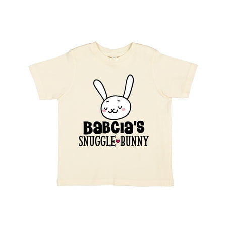 

Inktastic Babcia Snuggle Bunny Easter Gift Gift Toddler Boy or Toddler Girl T-Shirt