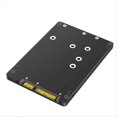 thumbnail image 1 of 2 in 1 Combine M.2 NGFF Key B & MSATA SSD to 2.5 SATA3 Adapter, 1 of 5