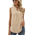 thumbnail image 2 of Top sin mangas para mujer,Camiseta sin mangas para mujer V Camisa casual para mujer Top de verano para mujer Salida de alta intensidad, 2 of 6