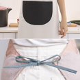 thumbnail image 4 of Delantal de chef con bolsillos grandes, delantal impermeable para cocinar en la cocina, 4 of 5
