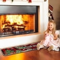 thumbnail image 4 of Christmas Reindeer and Tree Design Non-Slip Kitchen Bathroom Entrance Floor Mat 2x3 Feet Roll-Pack Shipping, 4 of 6