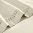 thumbnail image 4 of Superior Egyptian Cotton Deep Pocket 650 TC Sheet Set, Olympic Queen, Ivory, 4 of 9
