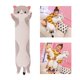 thumbnail image 4 of gato almohada peluche juguete compañero de peluche cómodo muñeco de peluche para 90 cm perfke Gato almohada juguetes de peluche, 4 of 9