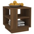 thumbnail image 4 of vidaXL Coffee Table Brown Oak 40x40x43 cm Engineered Wood, 4 of 5