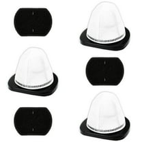 2030 Vacuum Filters for Bissell 2030B, 2030J, 2030K, 2030L, 2030U, 3346, Compare to Part # 1611501,3 Pack Vacuum Filters & 3 Pack Foam Filter