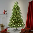 thumbnail image 3 of 7FT PE green pine instapole tree, 8775 pe tips, 800 dual warm white/multi microdot tape, 9 function & foot pedal, 3 of 4