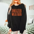 thumbnail image 4 of Sweater Weather Block Distressed - Women's Lightweight Garment Dyed Sweatshirt, 4 of 10