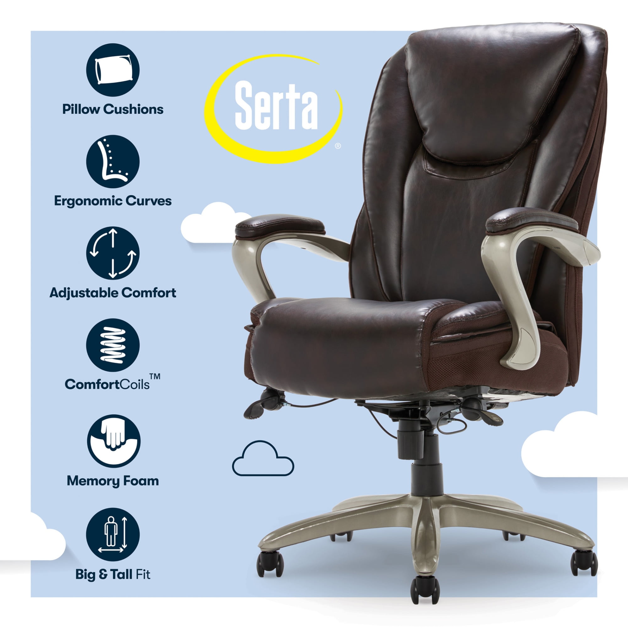 Serta smart layers hensley executive deals