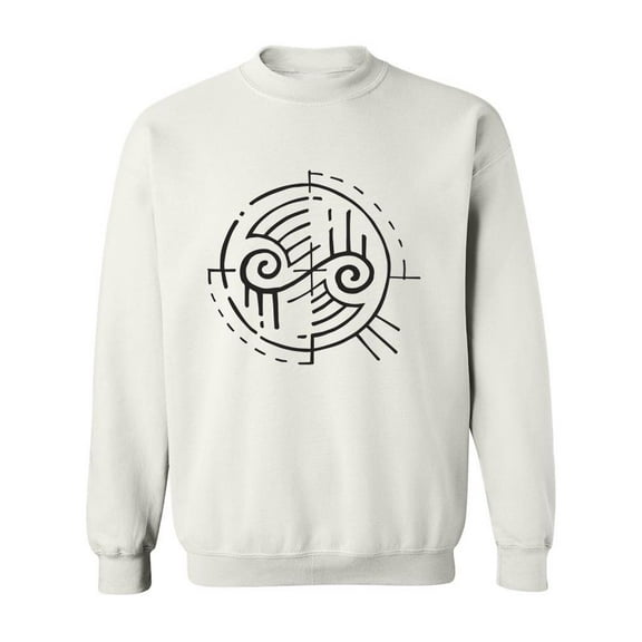 An  Indigenous Symbol. Sweatshirt Men -Image by Shutterstock, Male Medium