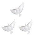 thumbnail image 2 of Naiovety White Balloons Automatically Seal Romantic Artistic Reliable Bird Balloon for Funeral Birthday Engagement Party Type1 NO1, 2 of 6